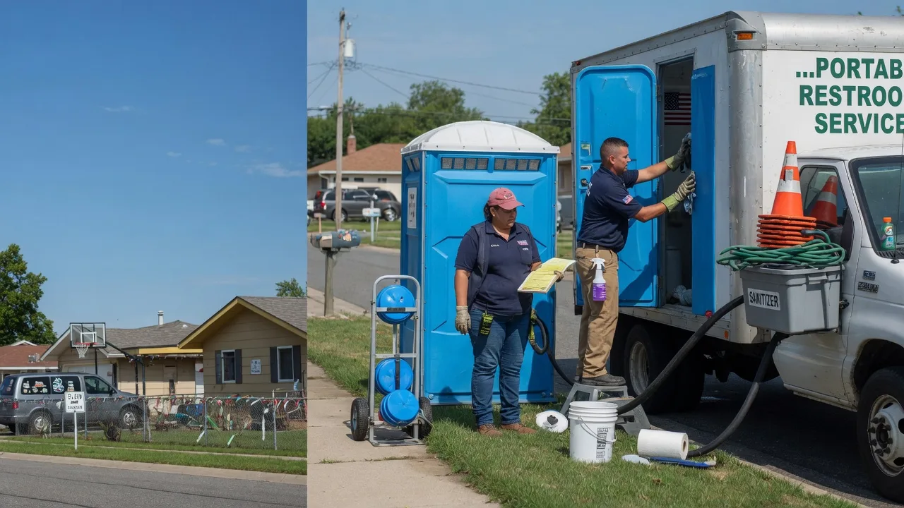 Porta Potty Rental in Rogers, OH near me